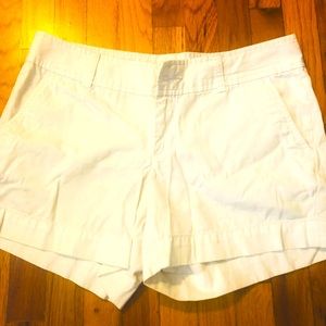Lilly Pulitzer summer white solid color shorts